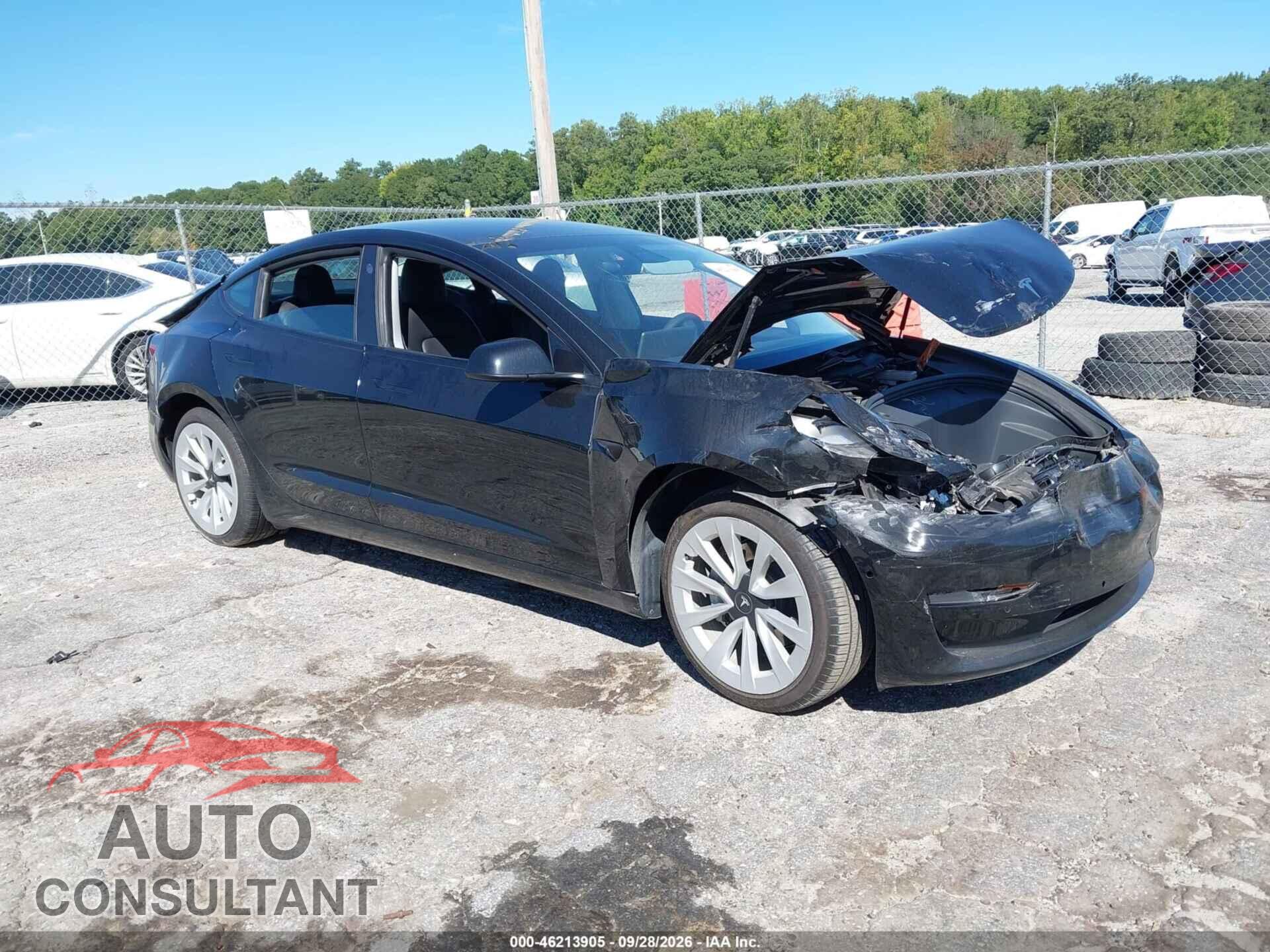 TESLA MODEL 3 2021 - 5YJ3E1EA1MF031836