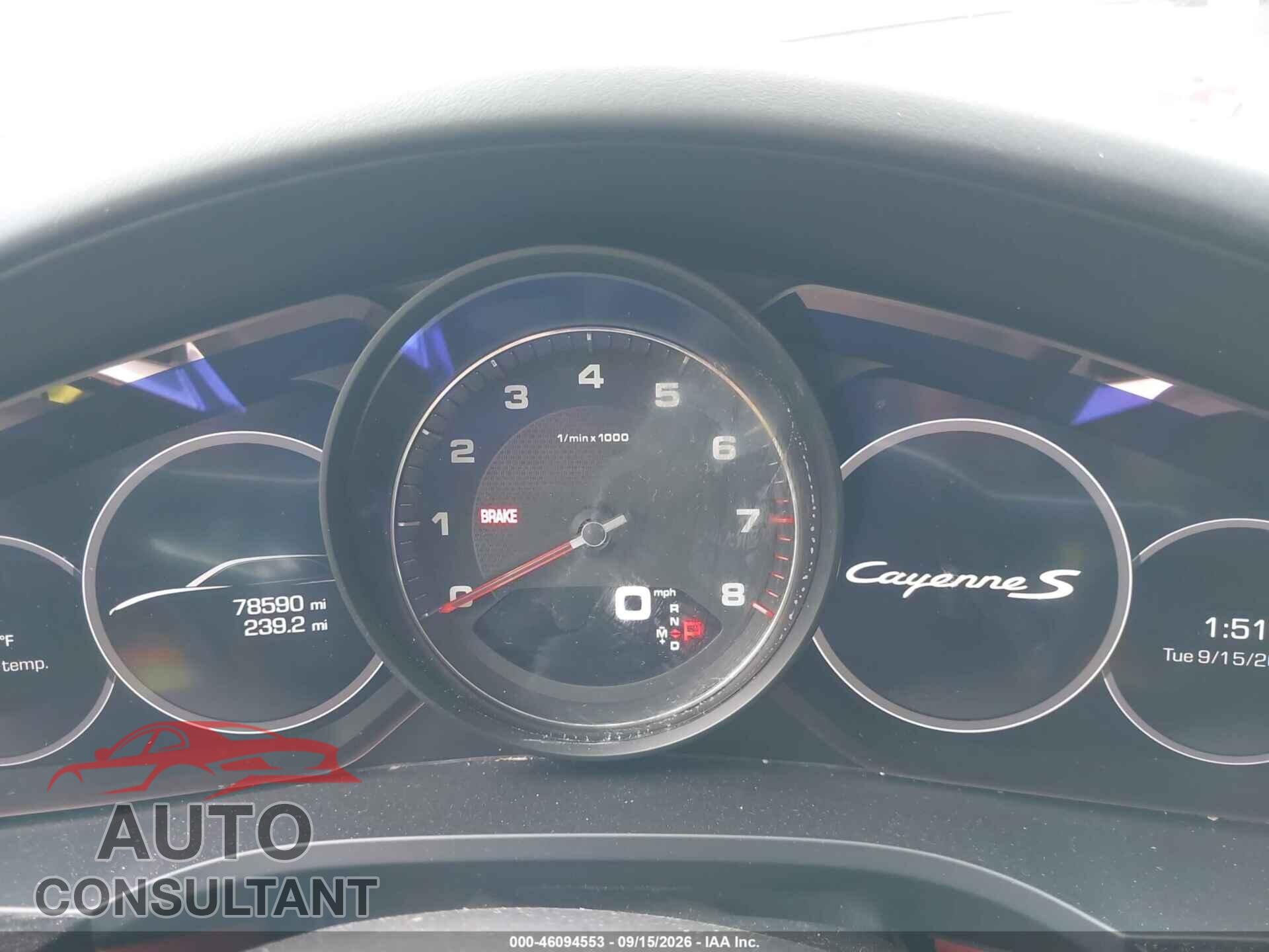 PORSCHE CAYENNE 2020 - WP1AB2AY0LDA28567