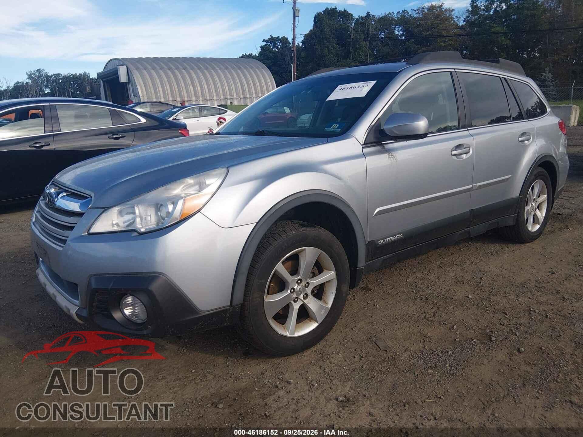 SUBARU OUTBACK 2014 - 4S4BRBNC4E3250856