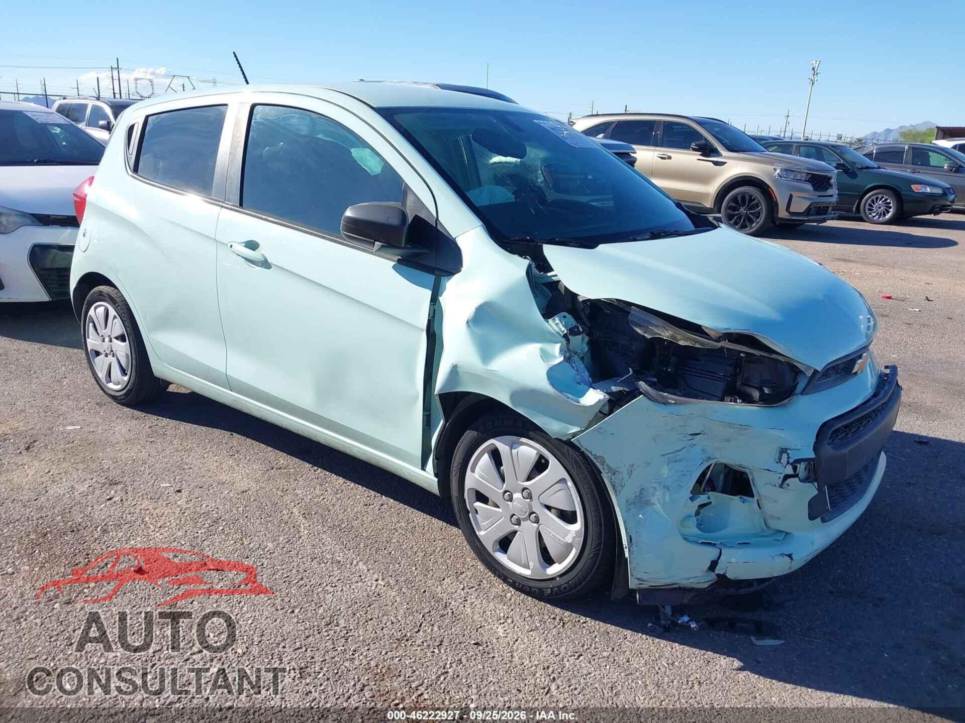 CHEVROLET SPARK 2017 - KL8CB6SA9HC818314