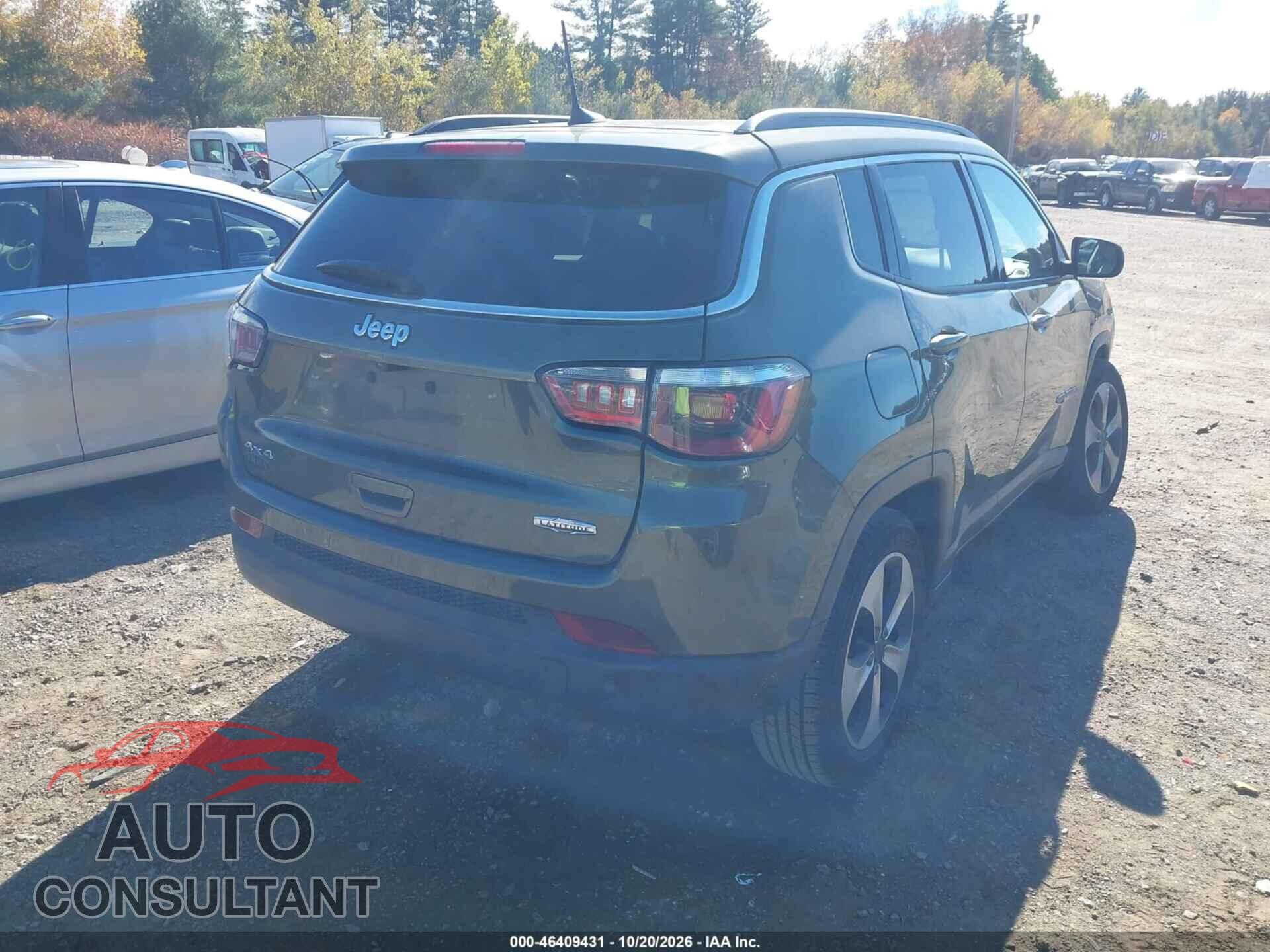 JEEP NEW COMPASS 2017 - 3C4NJDBB7HT640763