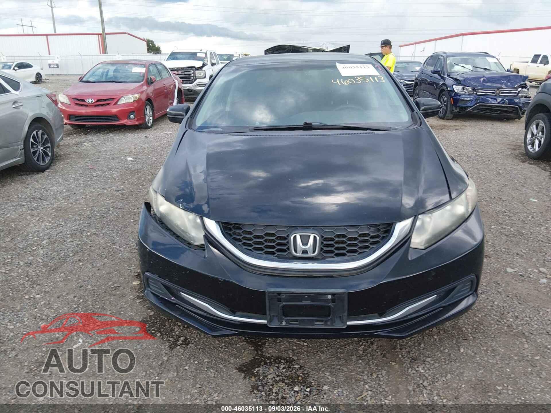 HONDA CIVIC 2014 - 19XFB2F59EE036349