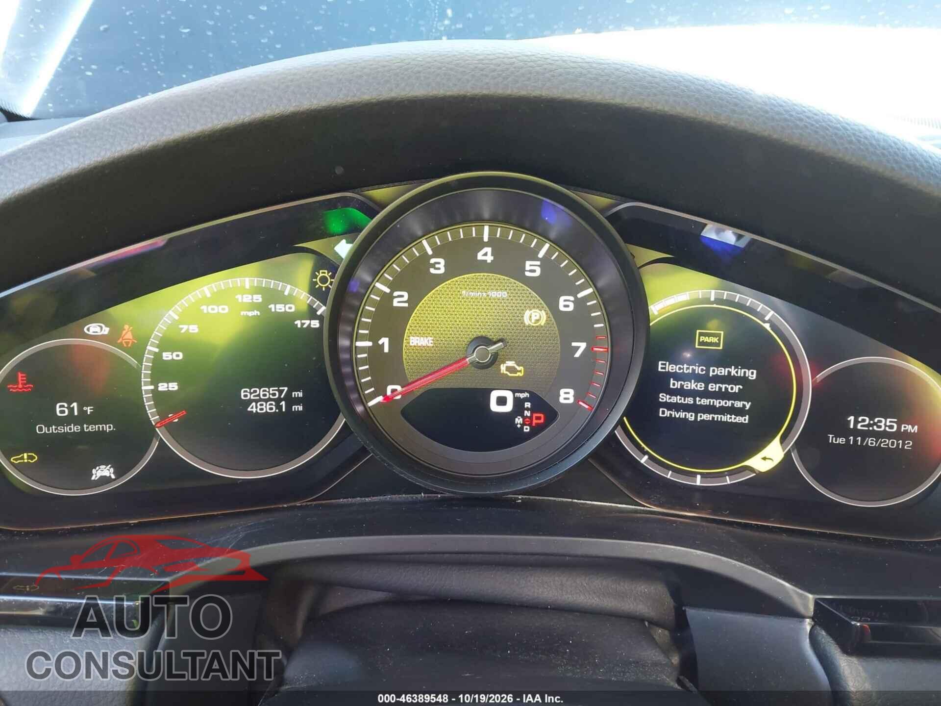 PORSCHE CAYENNE 2019 - WP1AA2AY4KDA09912