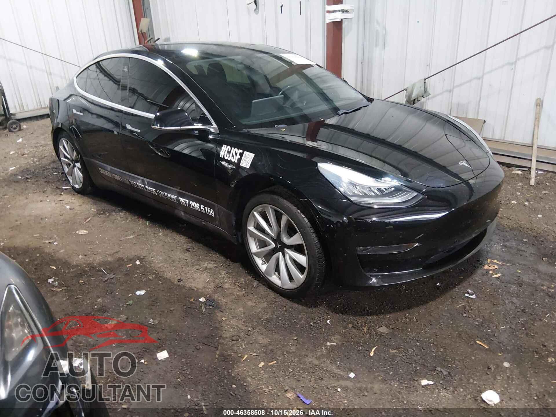 TESLA MODEL 3 2019 - 5YJ3E1EA2KF310788