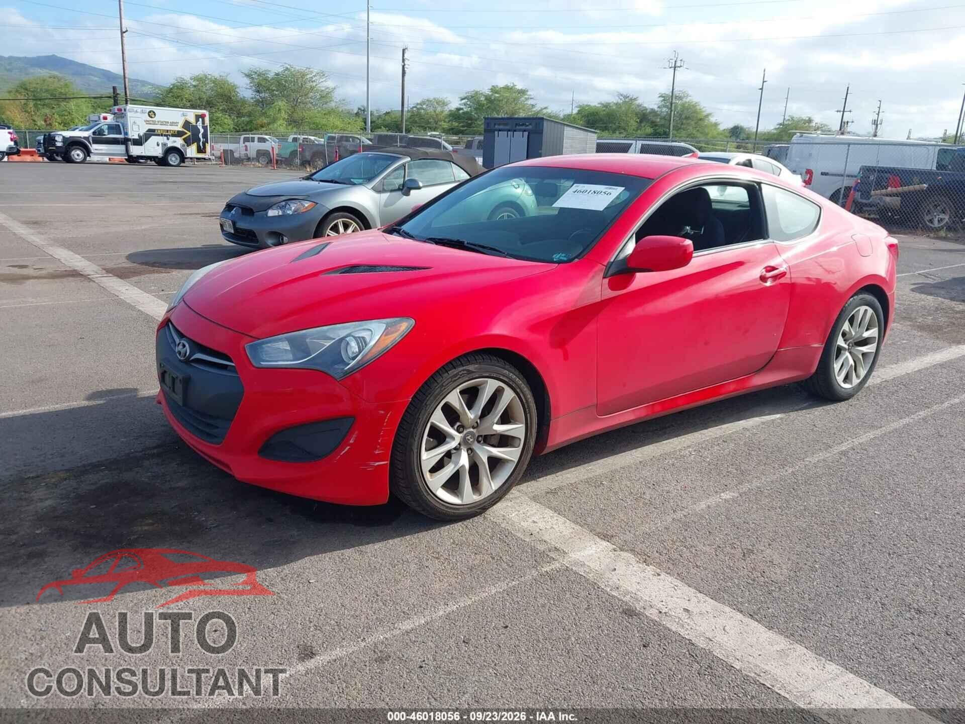 HYUNDAI GENESIS 2013 - KMHHT6KD7DU097592