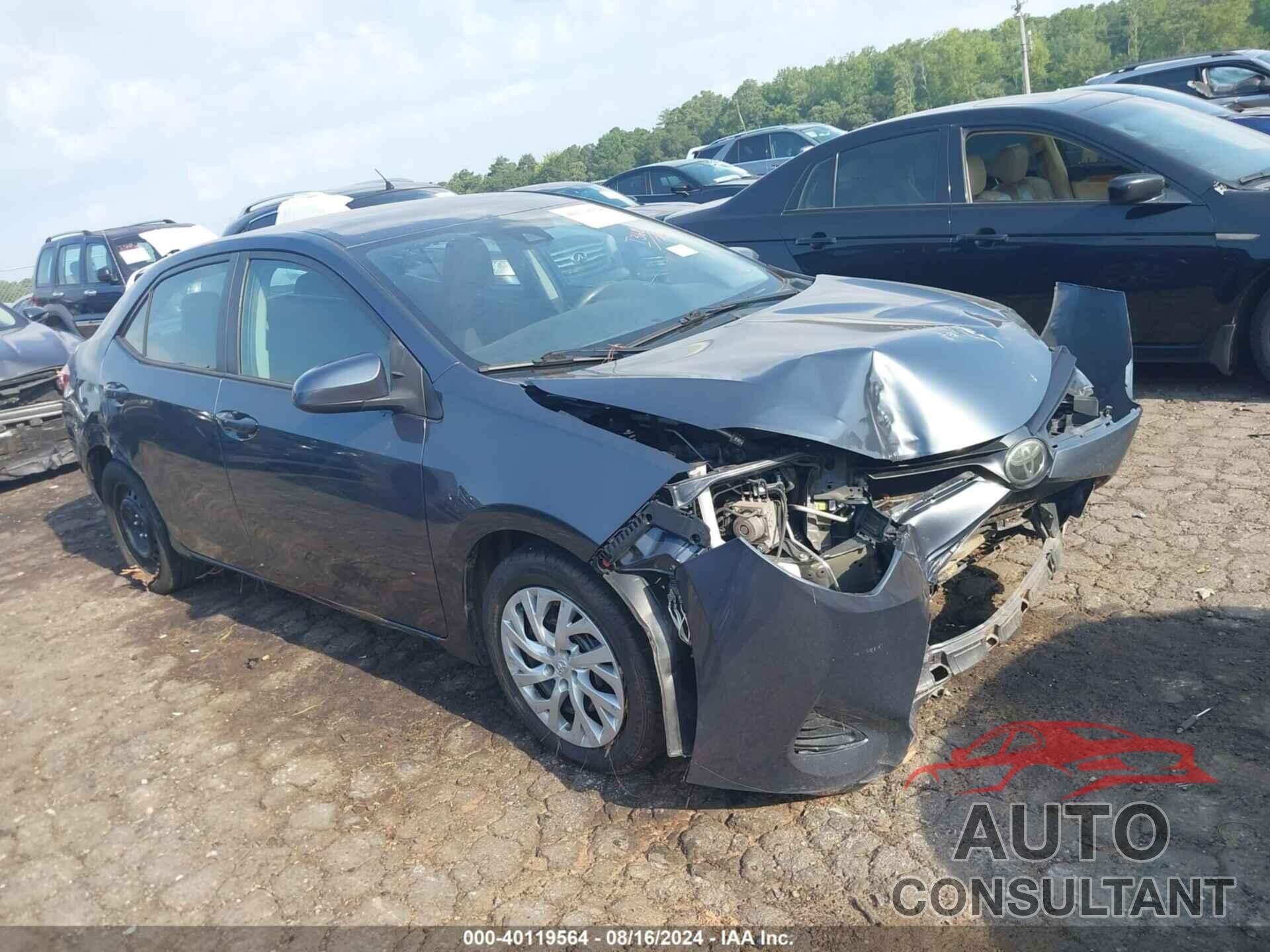 TOYOTA COROLLA 2019 - 5YFBURHE5KP874838