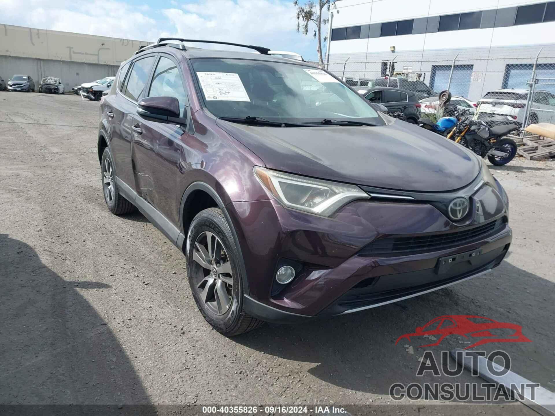 TOYOTA RAV4 2017 - 2T3WFREV1HW321473