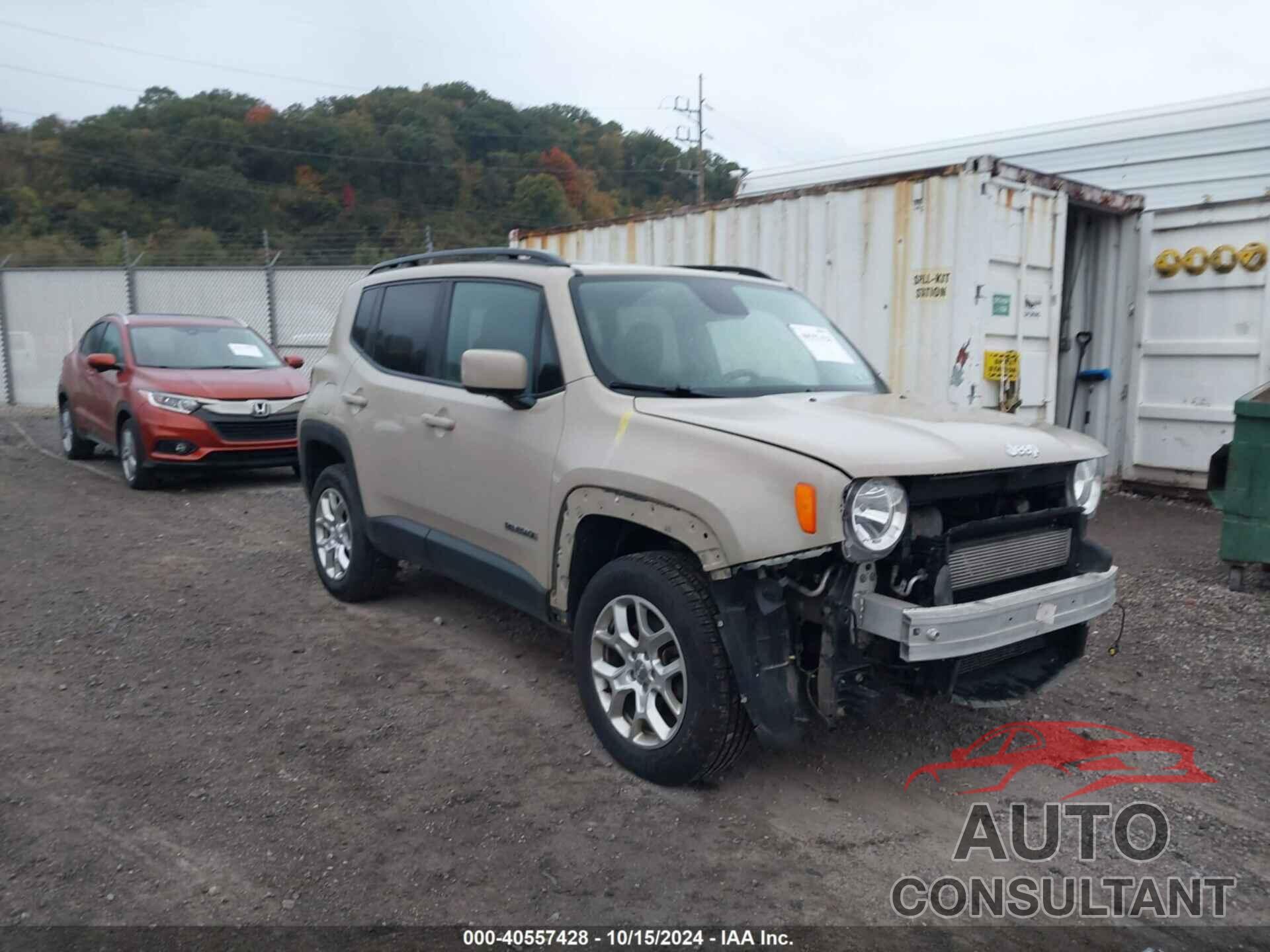 JEEP RENEGADE 2016 - ZACCJBBT2GPE00210