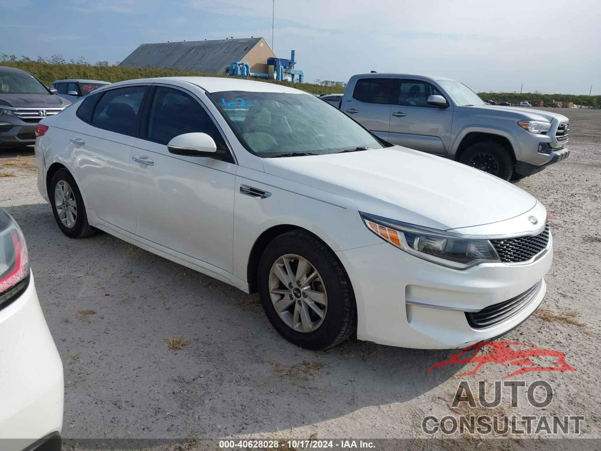 KIA OPTIMA 2016 - KNAGT4L36G5096052