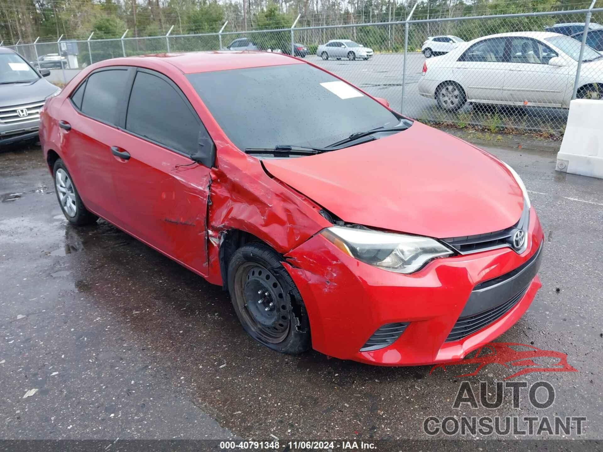 TOYOTA COROLLA 2016 - 5YFBURHE4GP432270