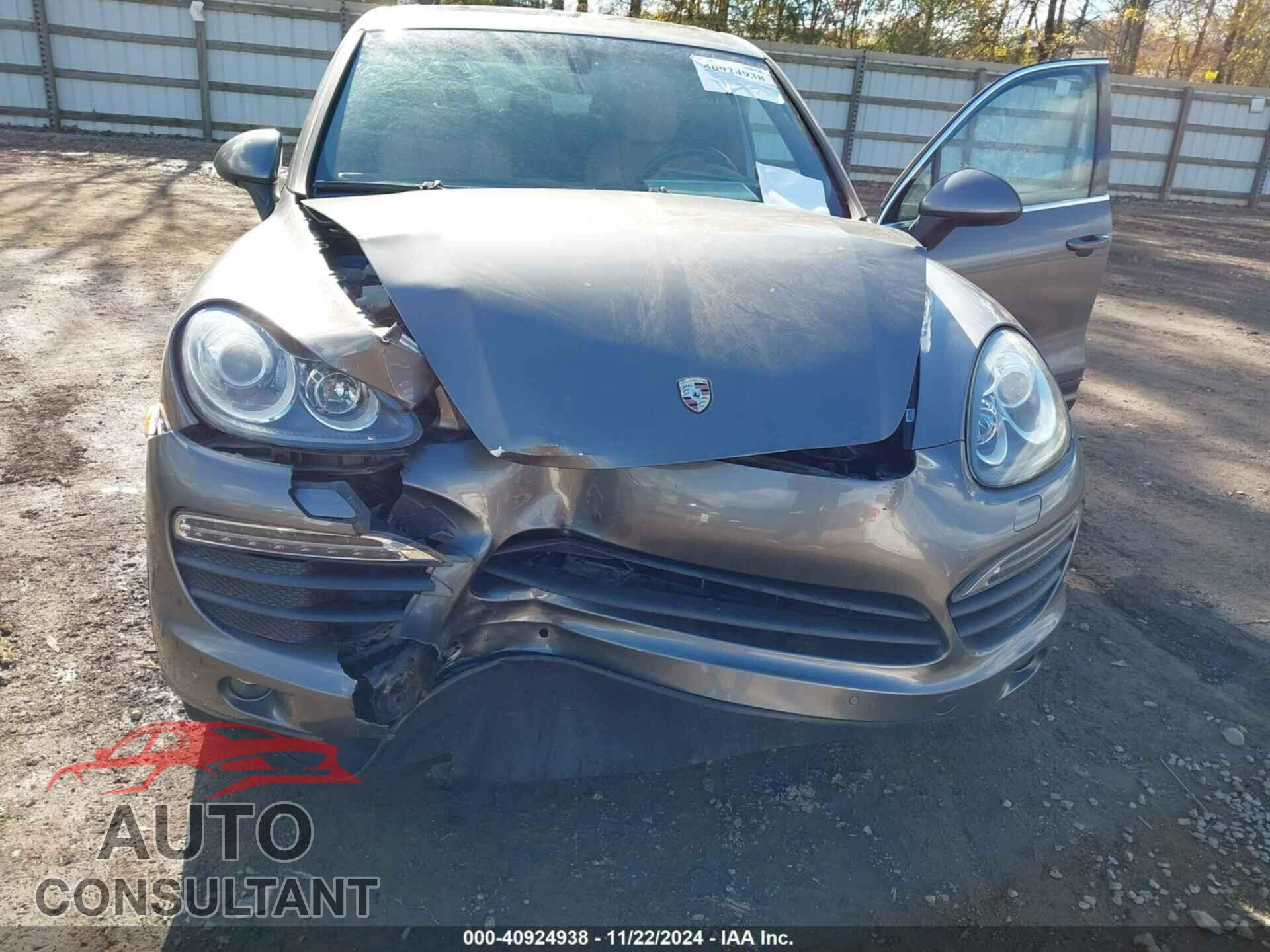 PORSCHE CAYENNE 2011 - WP1AB2A20BLA54487