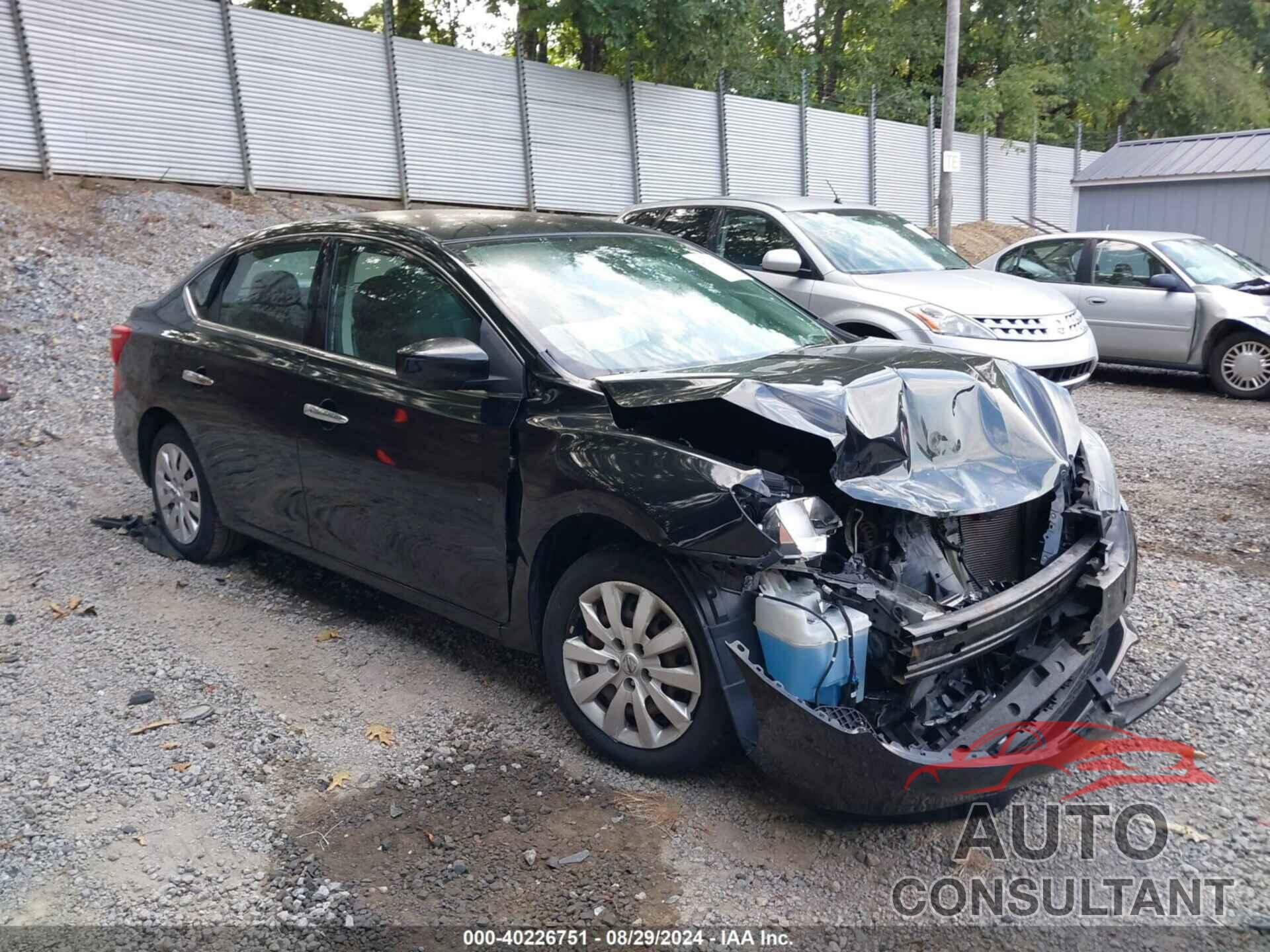 NISSAN SENTRA 2016 - 3N1AB7AP0GL667413