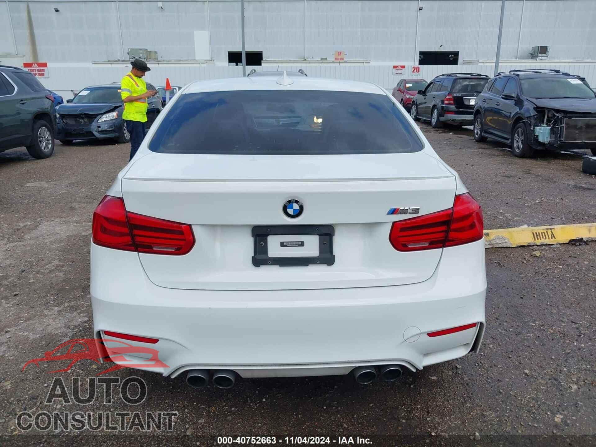 BMW M3 2017 - WBS8M9C51H5G42465