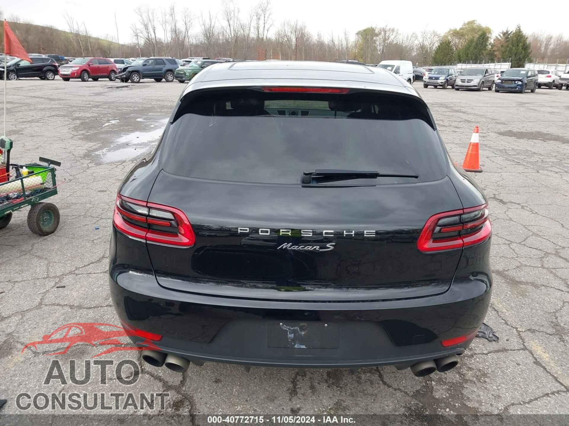 PORSCHE MACAN 2016 - WP1AB2A56GLB49735