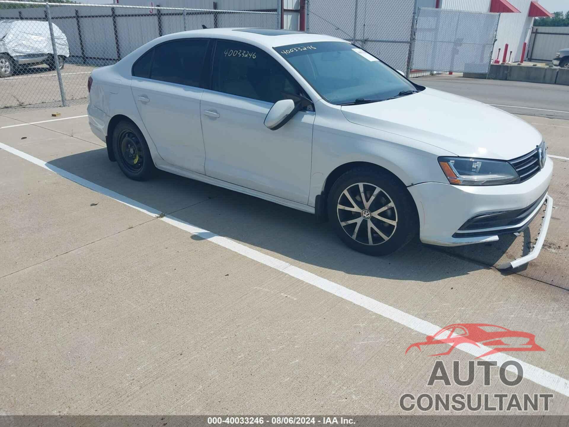 VOLKSWAGEN JETTA 2017 - 3VWDB7AJ3HM358744