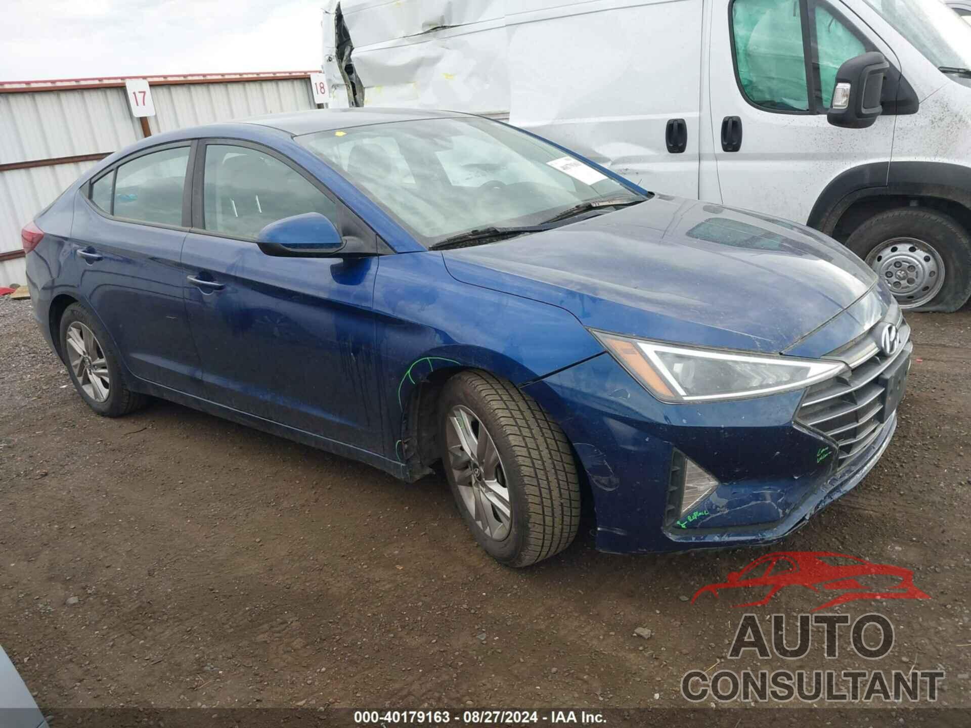 HYUNDAI ELANTRA 2019 - 5NPD84LF7KH446153