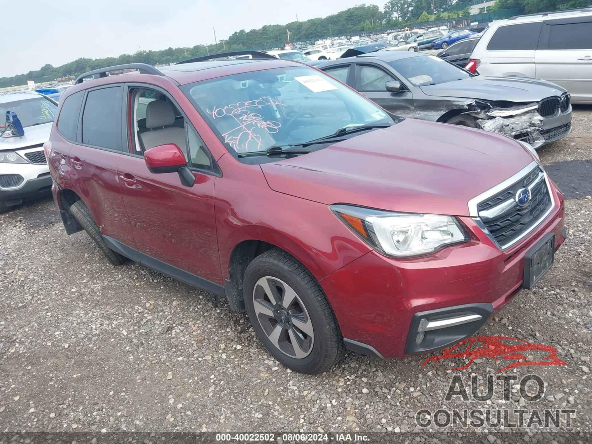 SUBARU FORESTER 2017 - JF2SJAGC3HH581438