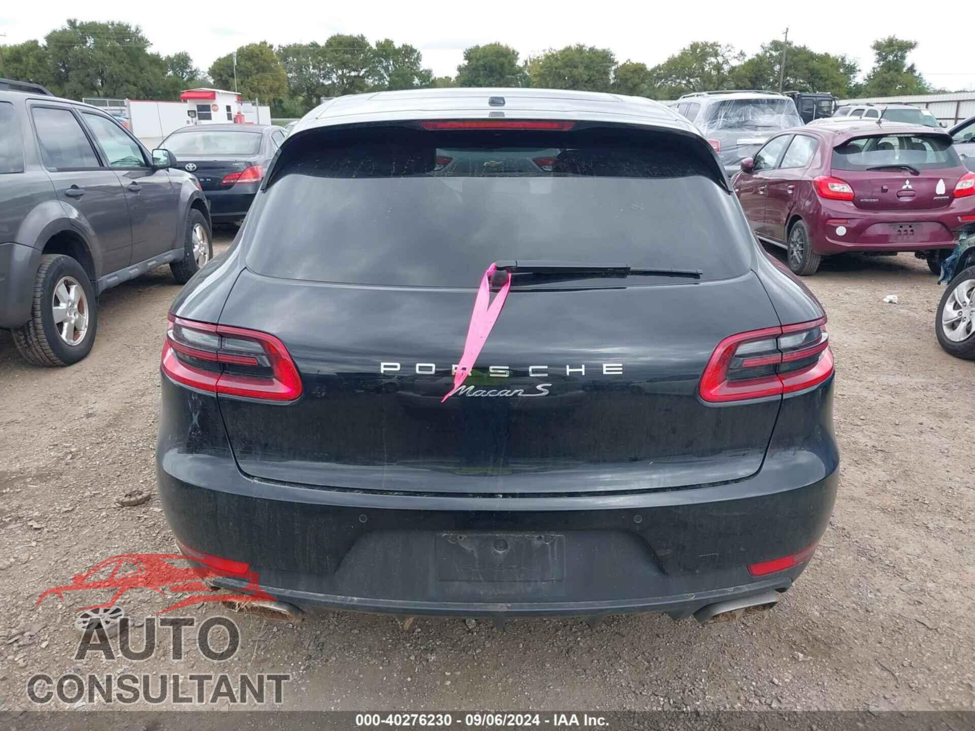 PORSCHE MACAN 2017 - WP1AA2A56HLB07618