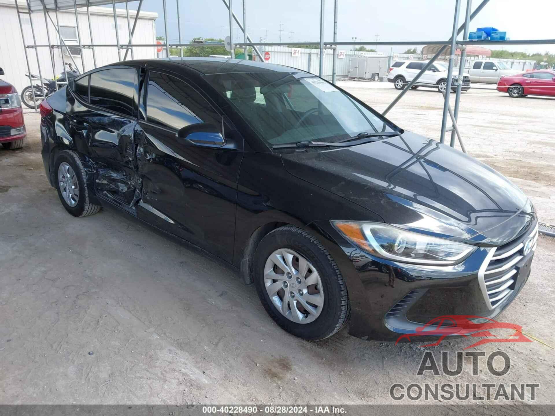 HYUNDAI ELANTRA 2018 - 5NPD74LF5JH347249