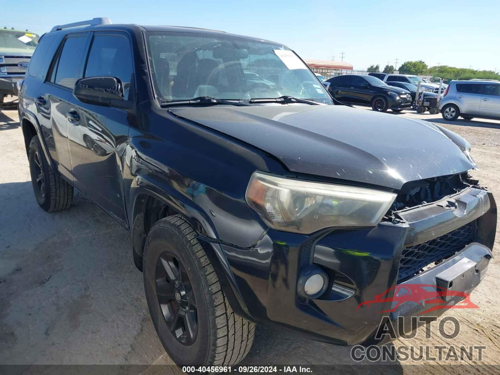 TOYOTA 4RUNNER 2016 - JTEBU5JR2G5329217