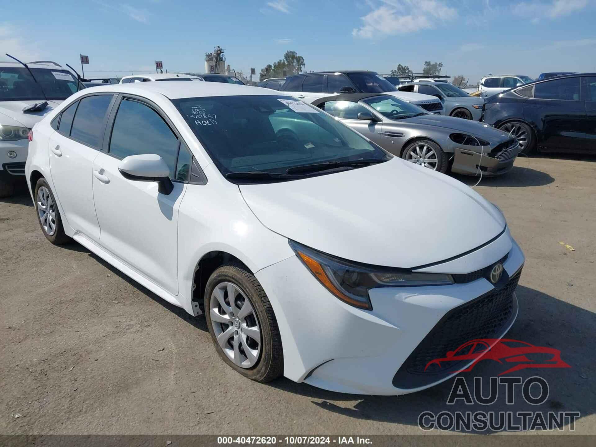 TOYOTA COROLLA 2022 - 5YFEPMAE7NP354324