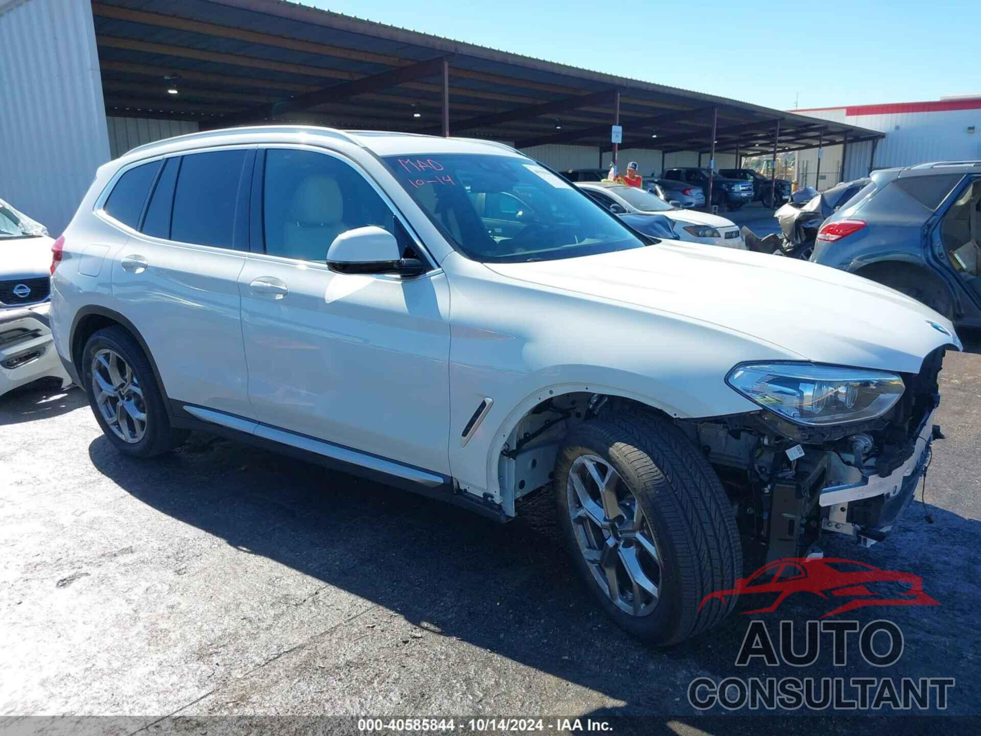 BMW X3 PHEV 2021 - 5UXTS1C07M9G31050