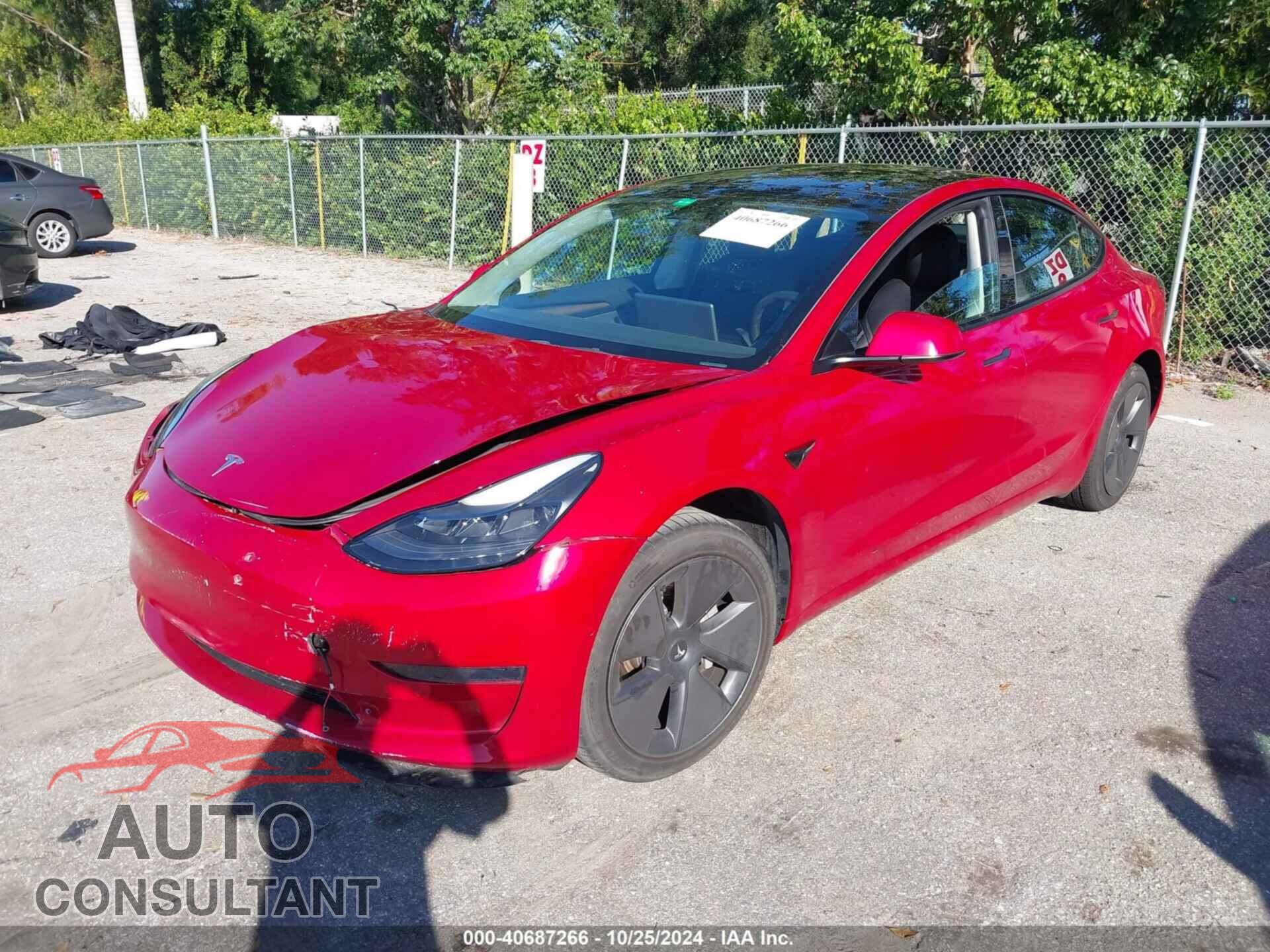 TESLA MODEL 3 2021 - 5YJ3E1EA5MF087956