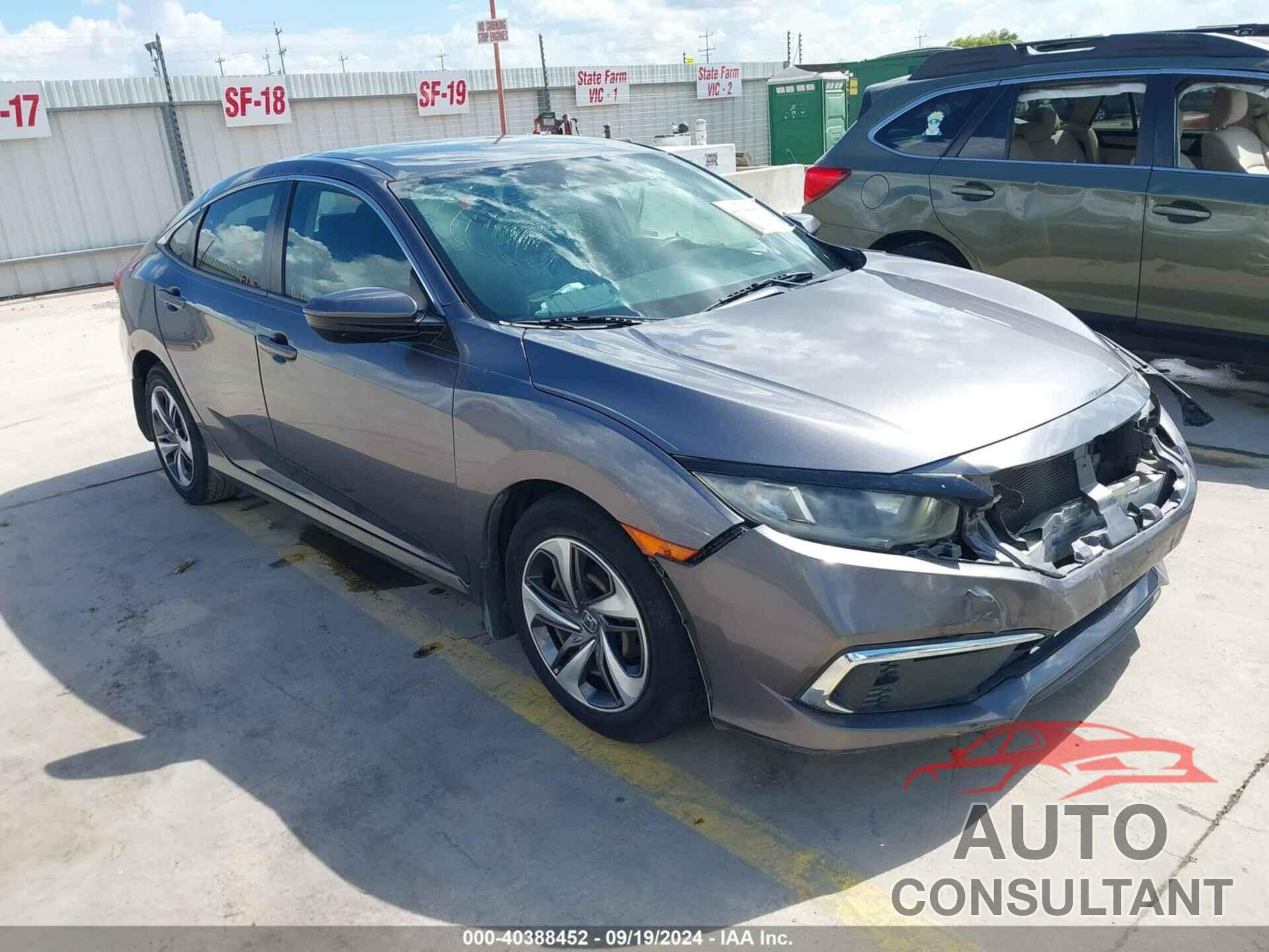 HONDA CIVIC 2019 - 19XFC2F64KE039841