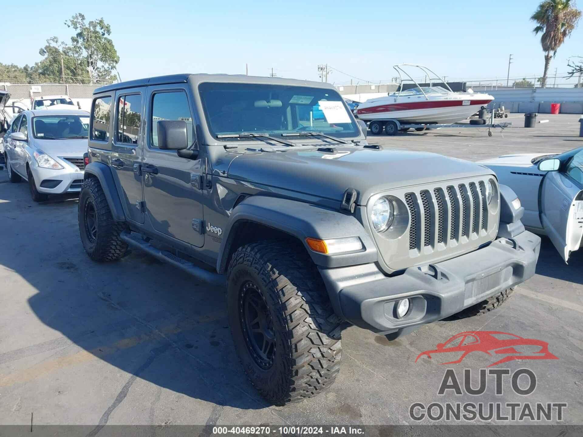 JEEP WRANGLER UNLIMITED 2020 - 1C4HJXDG3LW271197