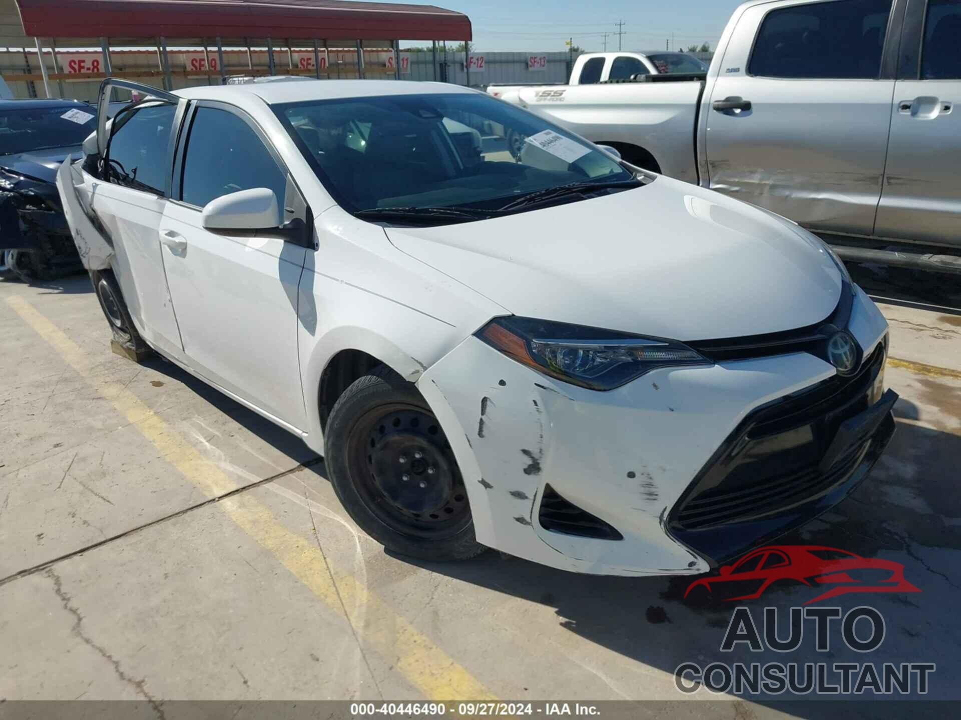 TOYOTA COROLLA 2019 - 5YFBURHE6KP947165