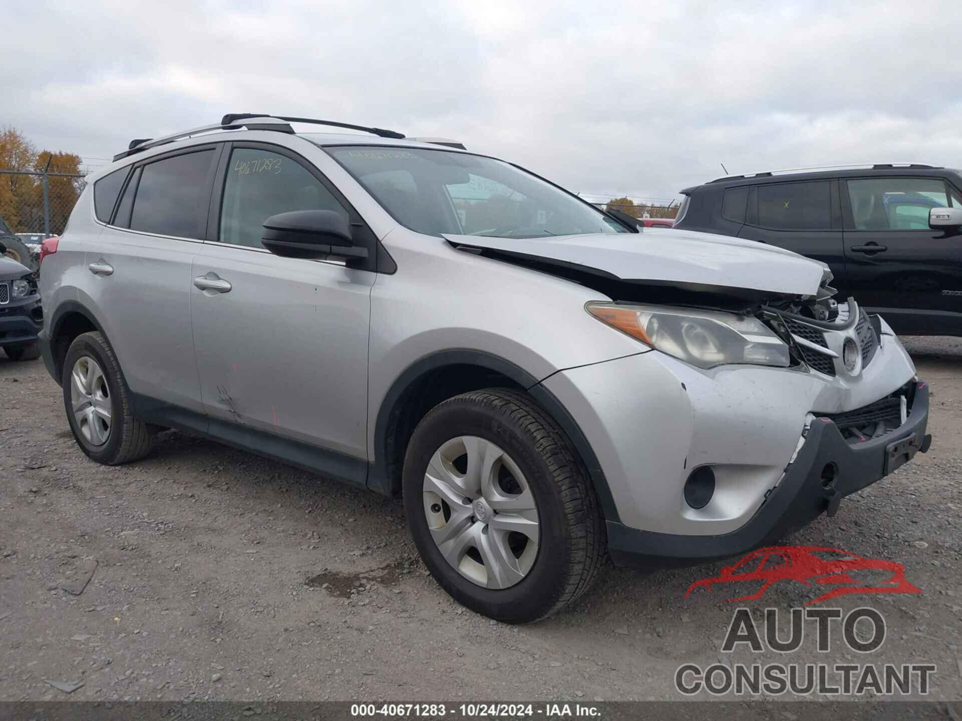 TOYOTA RAV4 2014 - 2T3BFREV7EW193038