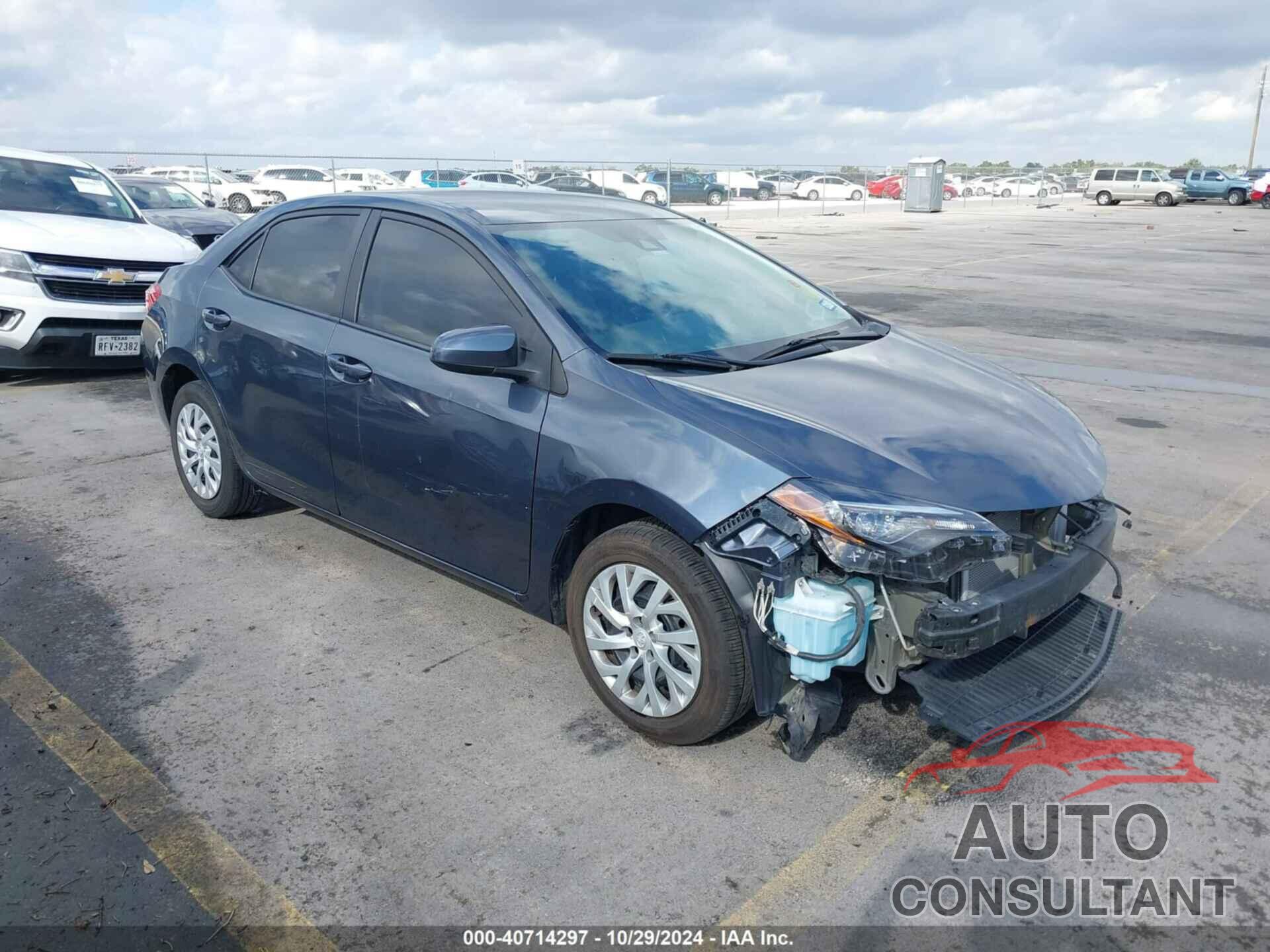 TOYOTA COROLLA 2019 - 5YFBURHE2KP861674
