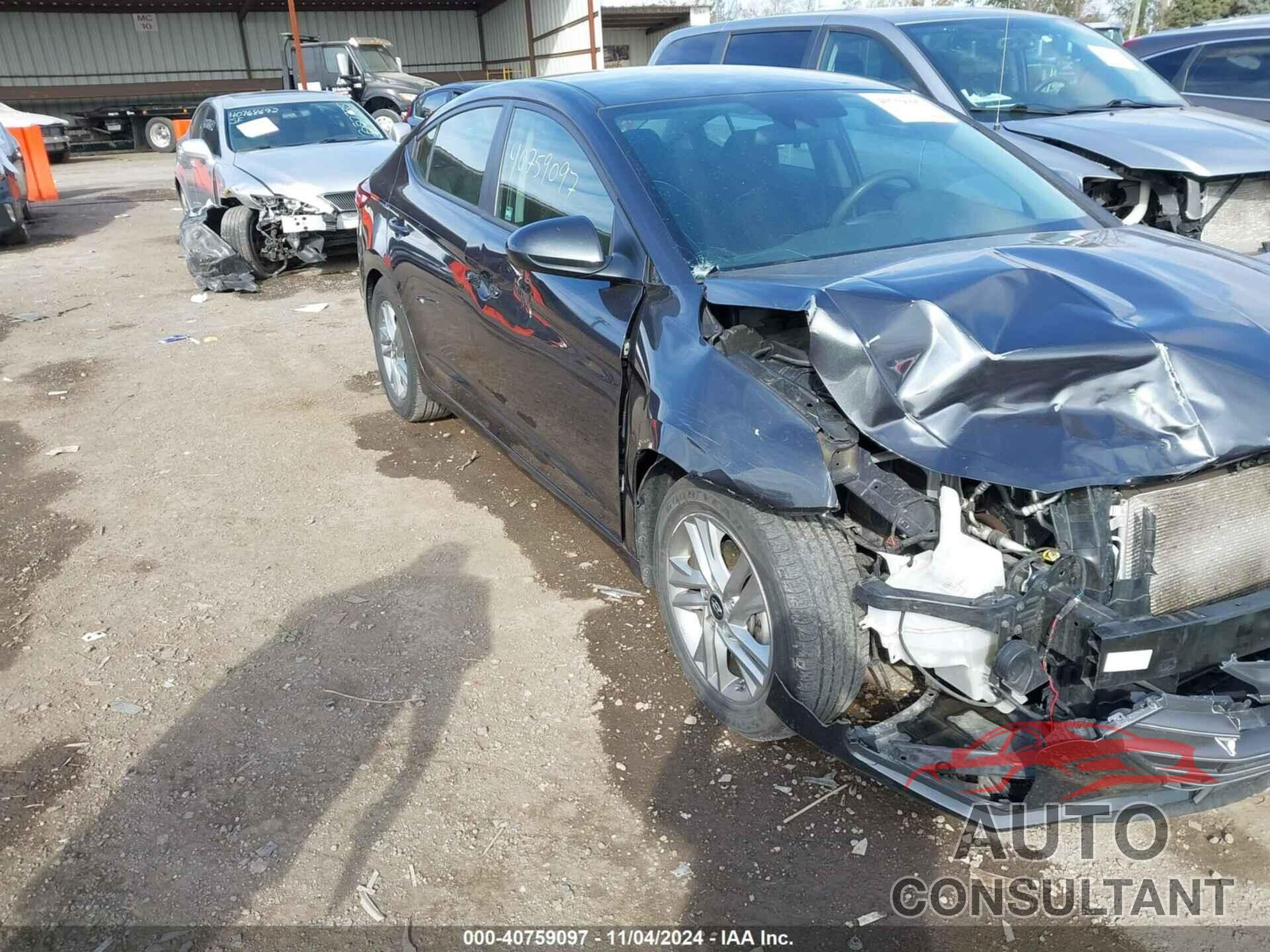 HYUNDAI ELANTRA 2020 - 5NPD84LF4LH559155