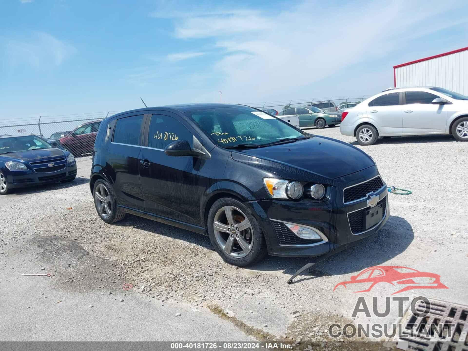 CHEVROLET SONIC 2016 - 1G1JG6SB5G4119384