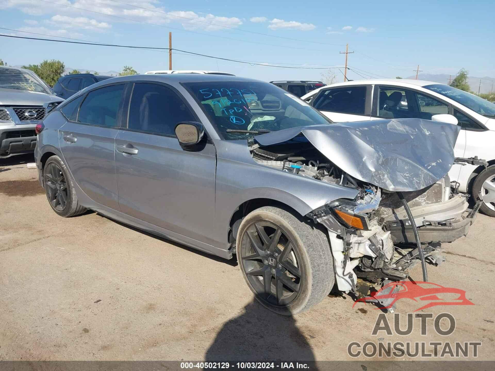 HONDA CIVIC 2022 - 19XFL2H84NE004560