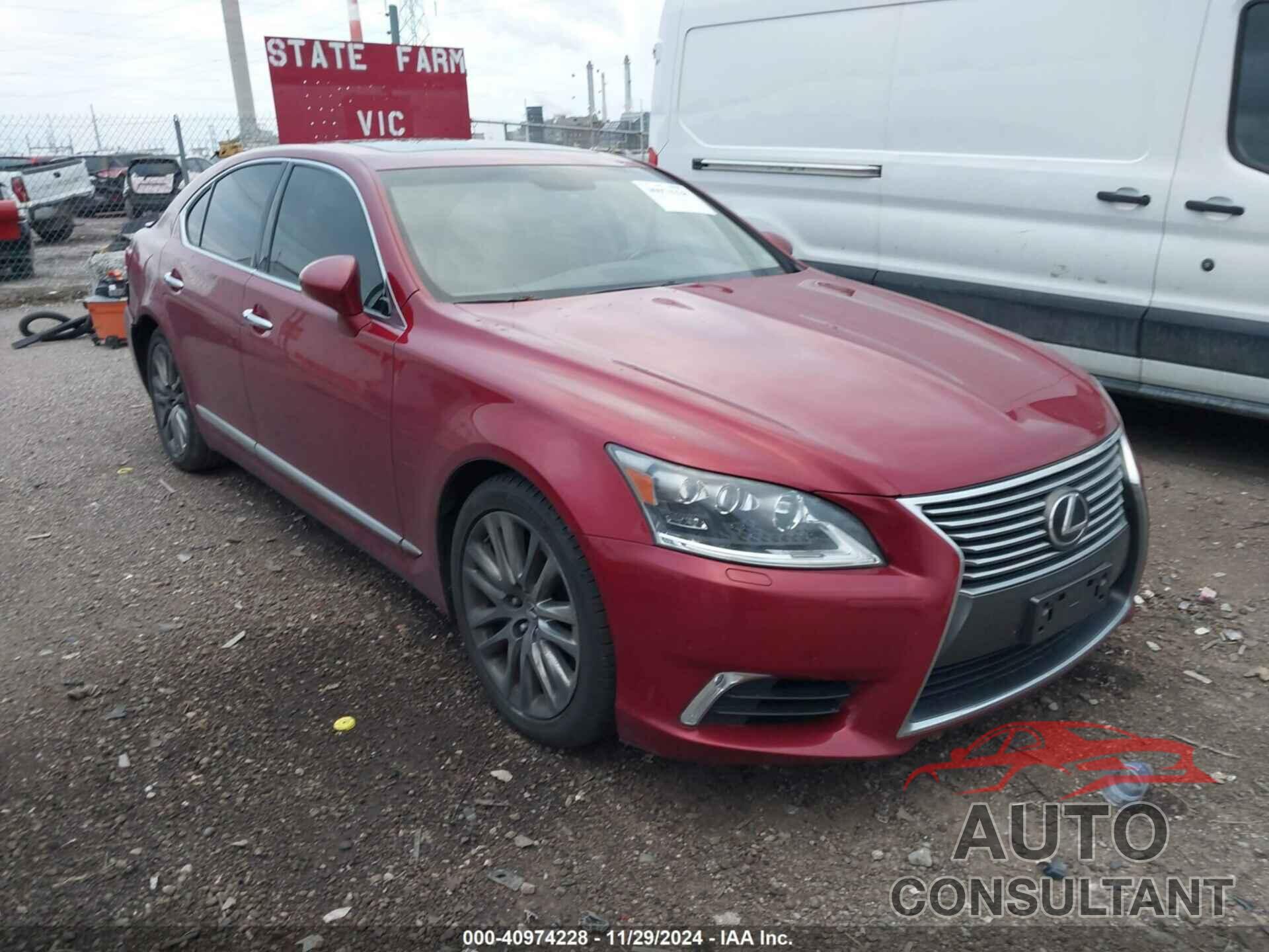 LEXUS LS 460 2013 - JTHCL1EF0D5016228