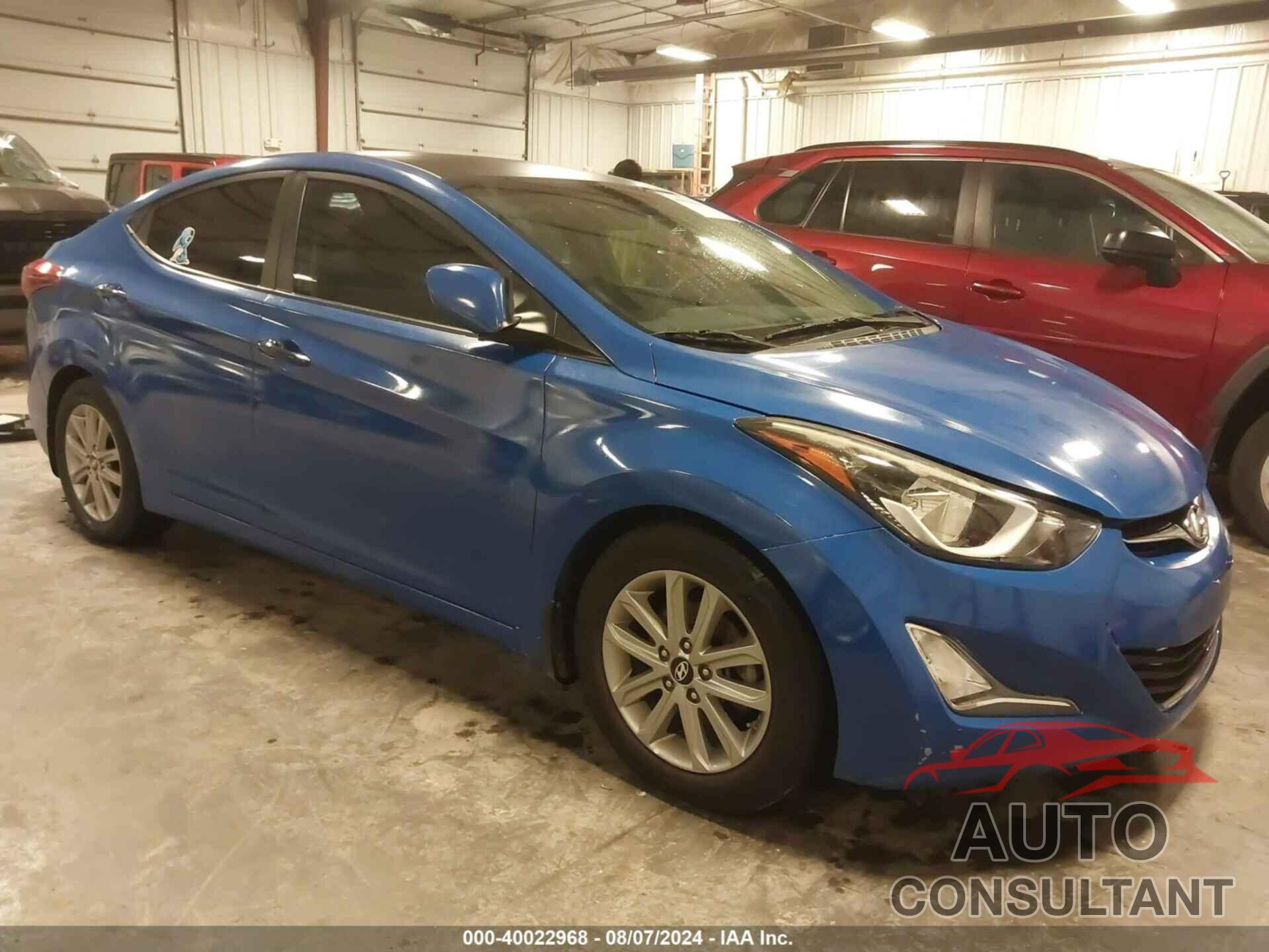 HYUNDAI ELANTRA 2016 - 5NPDH4AE5GH710343