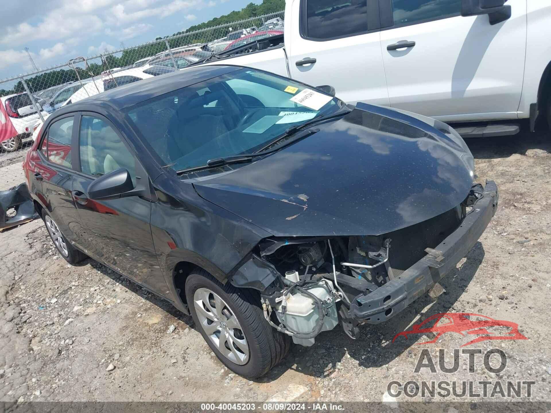 TOYOTA COROLLA 2016 - 2T1BURHE0GC718102