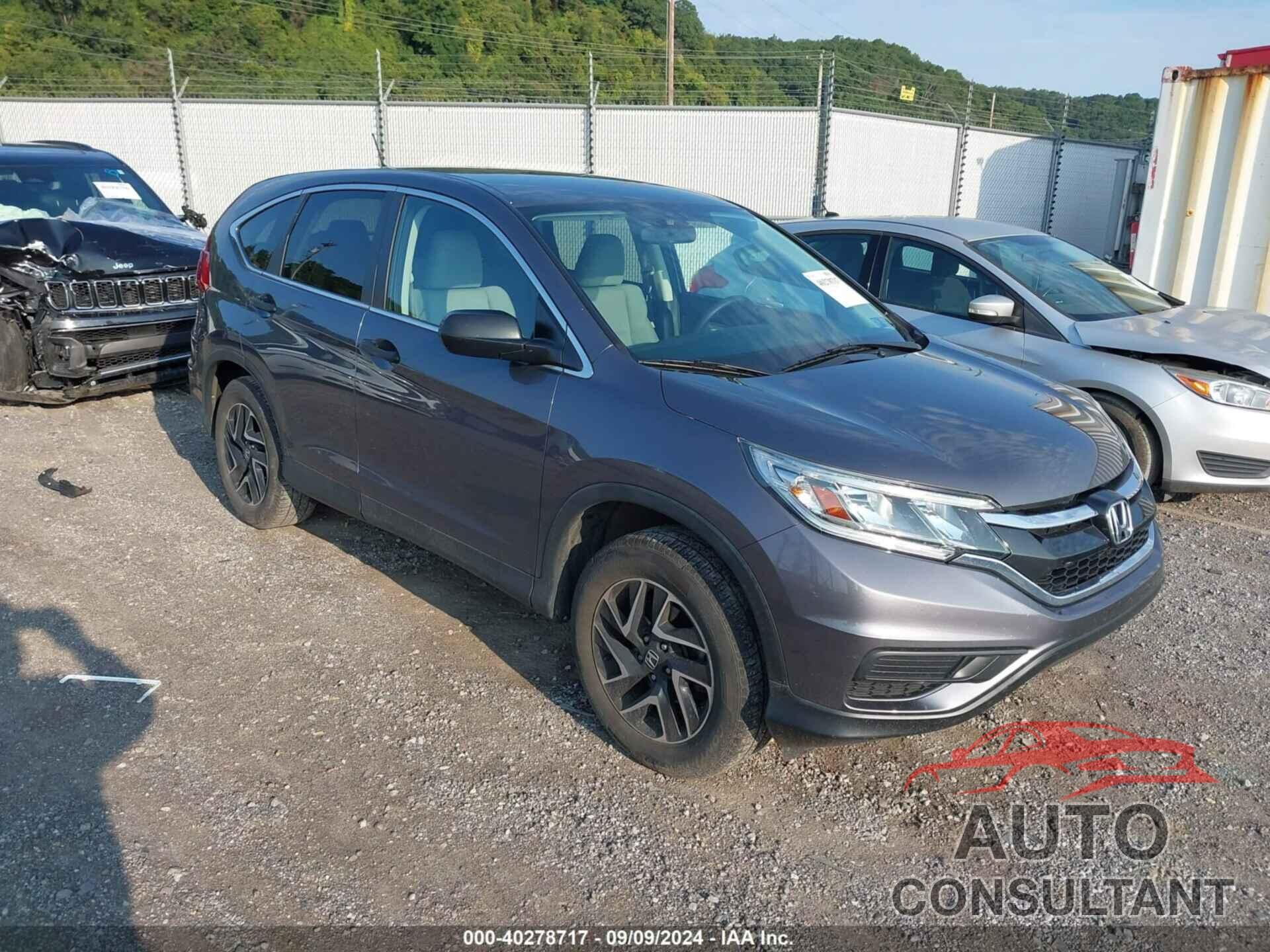 HONDA CR-V 2016 - 5J6RM4H4XGL036016