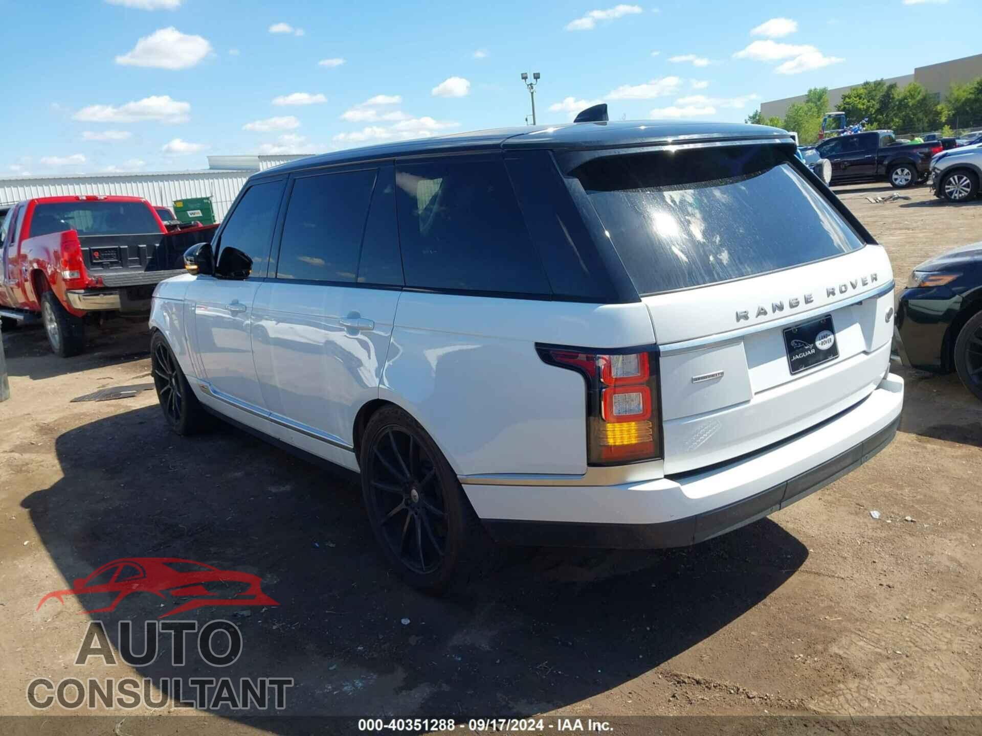LAND ROVER RANGE ROVER 2017 - SALGS5FE8HA344697
