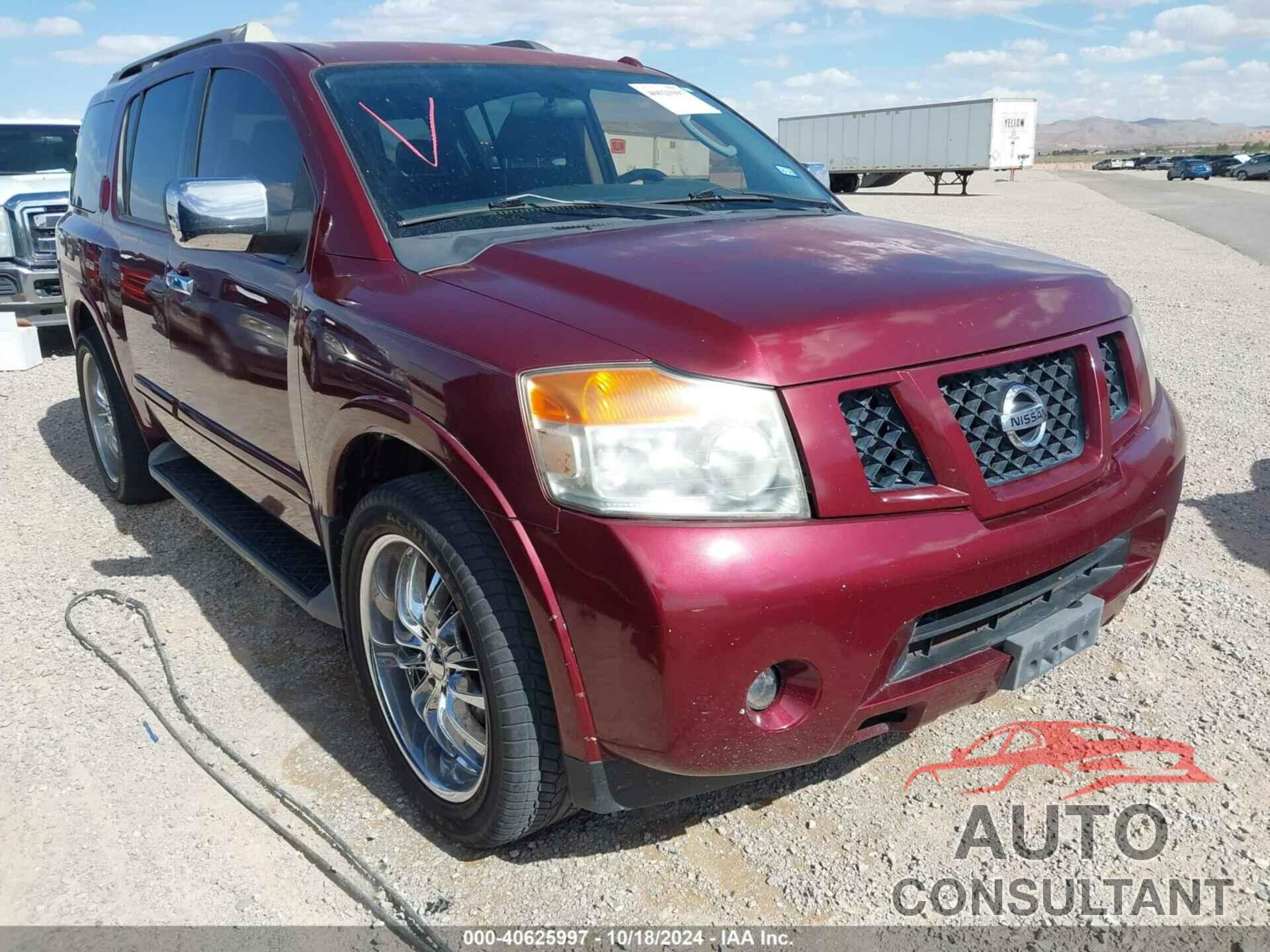 NISSAN ARMADA 2011 - 5N1AA0ND0BN606736