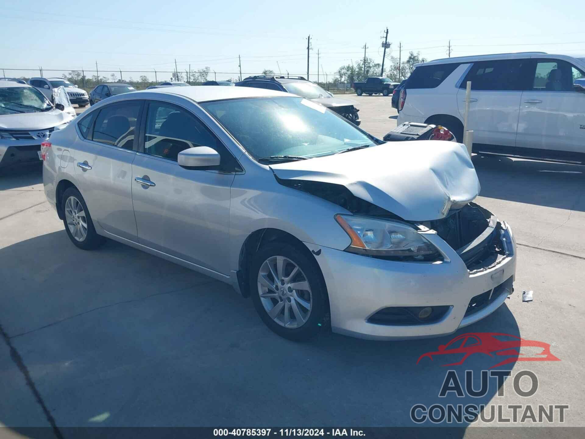 NISSAN SENTRA 2013 - 3N1AB7AP3DL762835