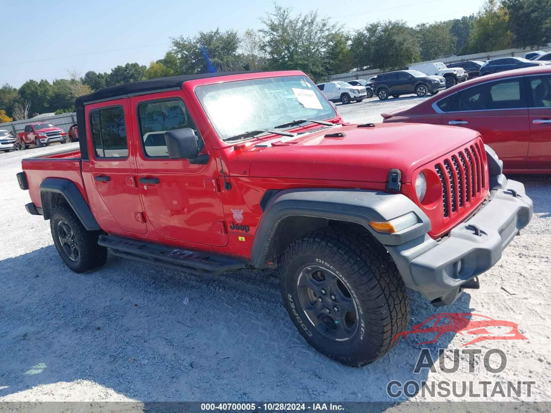 JEEP GLADIATOR 2020 - 1C6HJTAG9LL130723