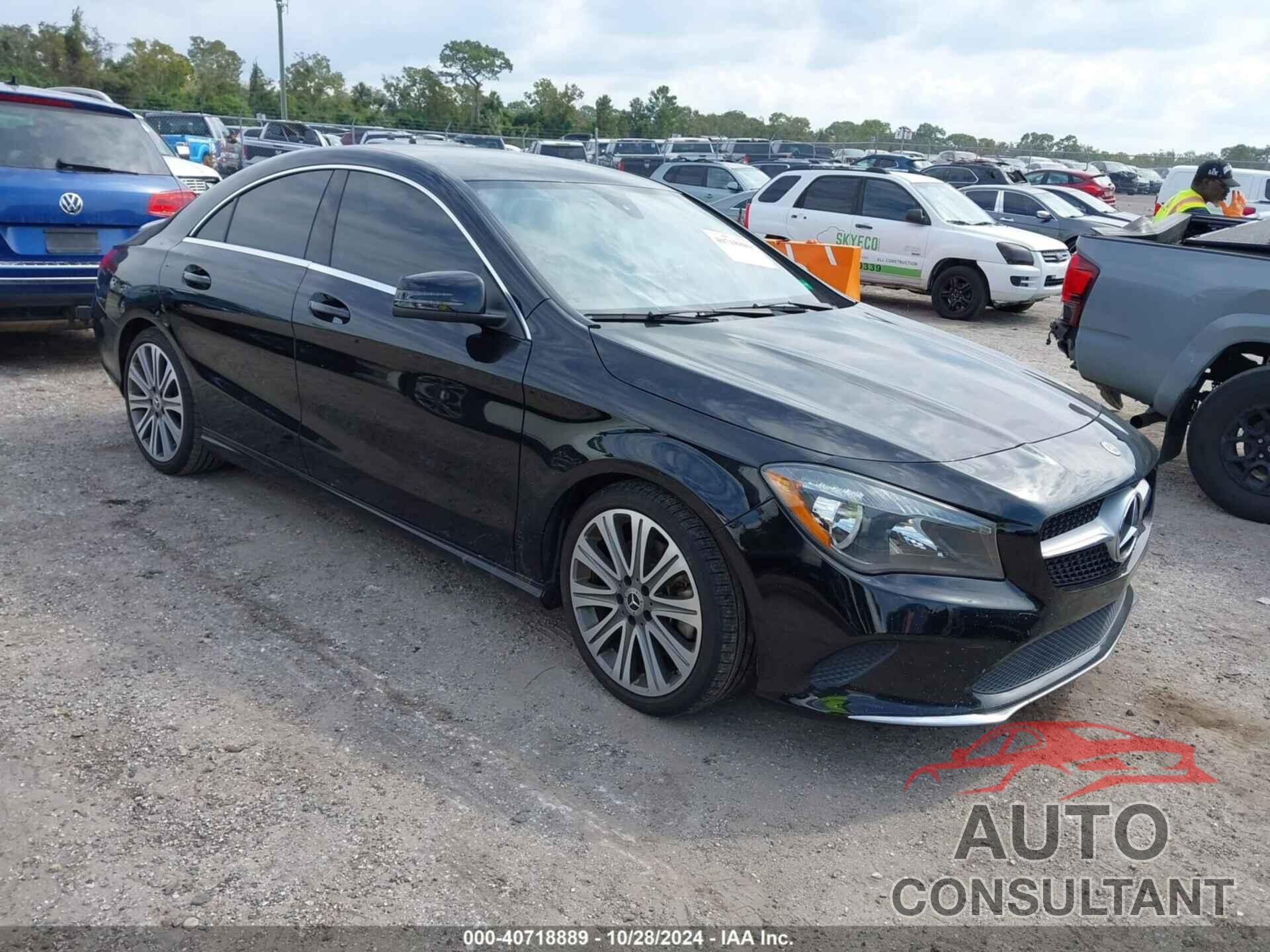 MERCEDES-BENZ CLA 250 2018 - WDDSJ4EB2JN640003