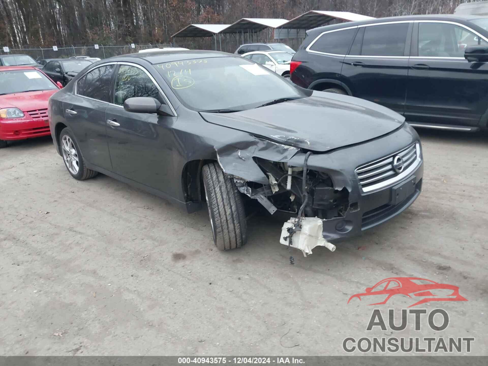 NISSAN MAXIMA 2013 - 1N4AA5APXDC819702