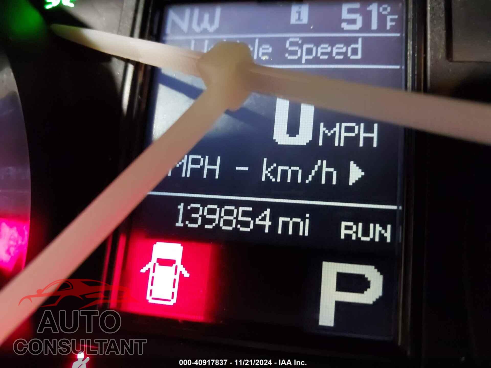 DODGE DURANGO 2012 - 1C4RDJAG6CC147004
