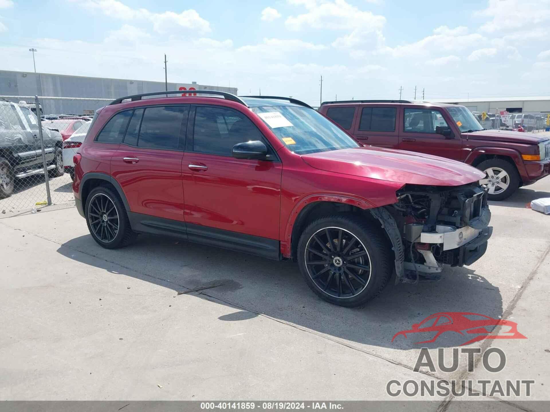 MERCEDES-BENZ GLB 250 2020 - W1N4M4GB8LW042365