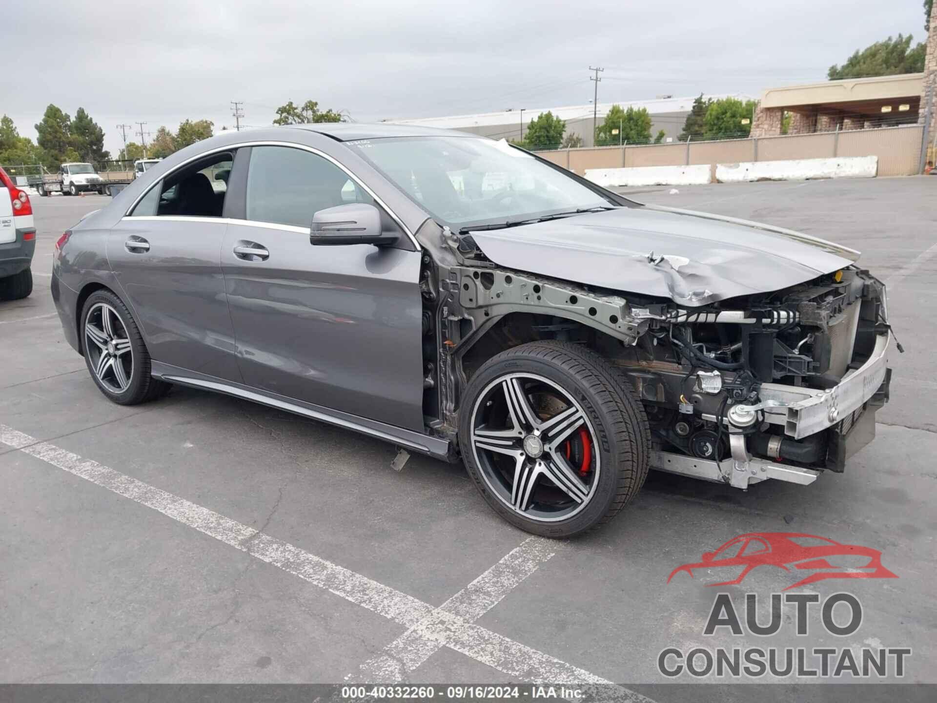 MERCEDES-BENZ CLA 250 2016 - WDDSJ4EB2GN353415