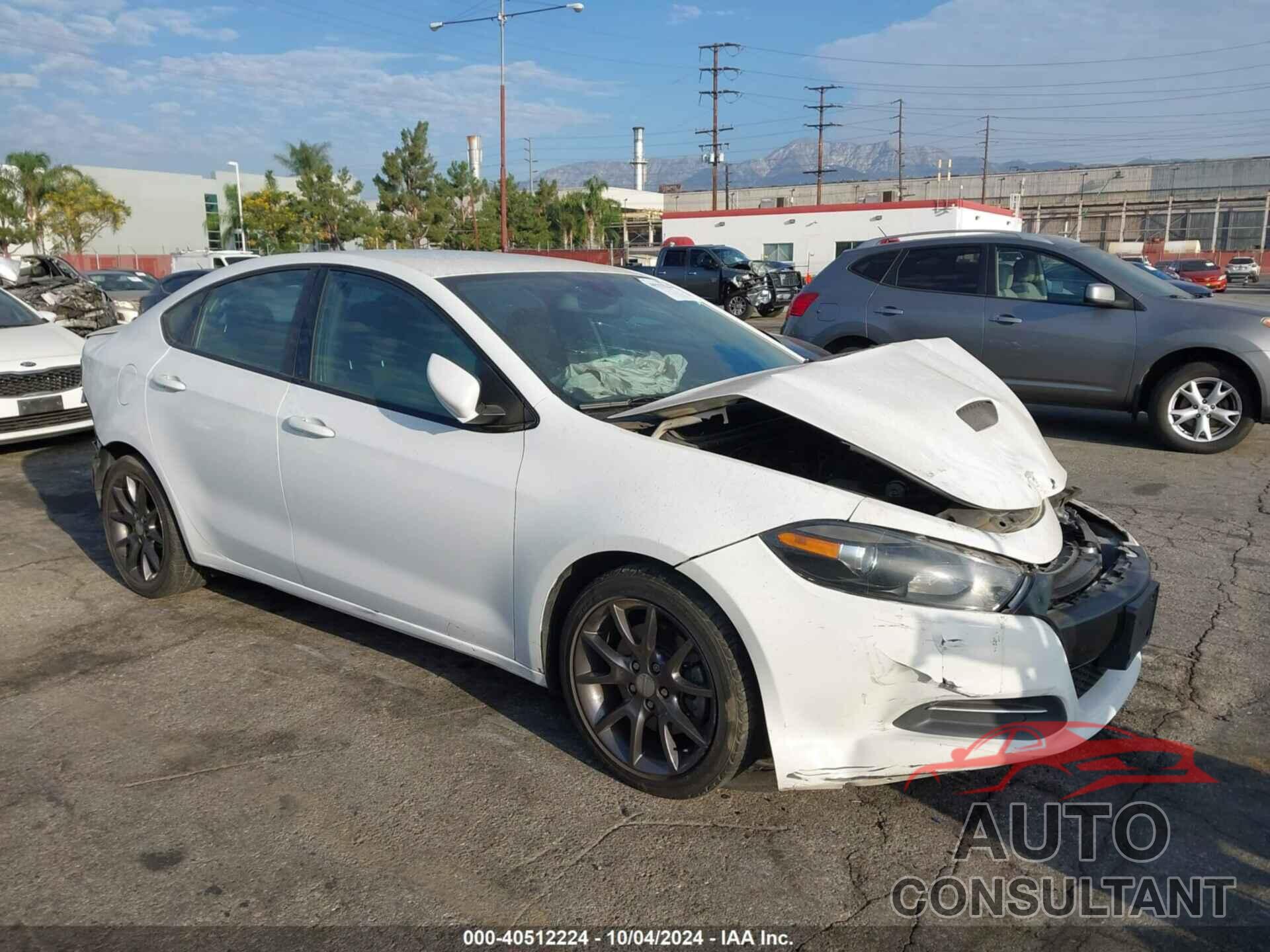 DODGE DART 2016 - 1C3CDFFH8GD822408