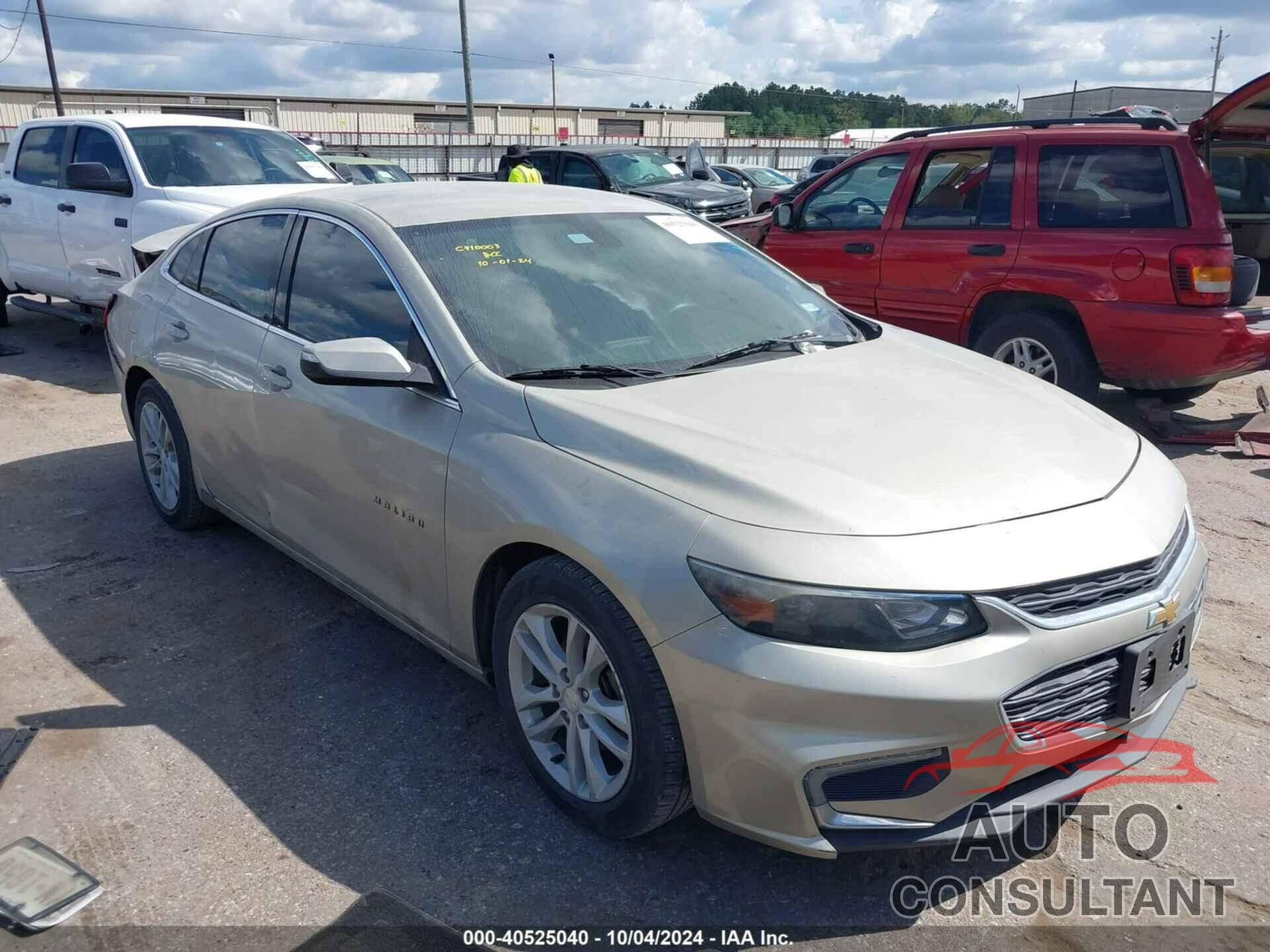 CHEVROLET MALIBU 2016 - 1G1ZE5ST1GF197113
